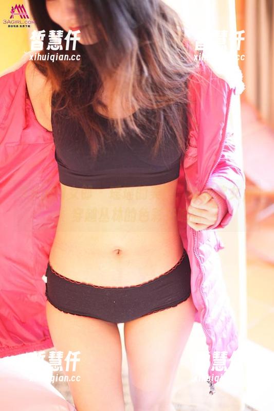 3Agirl女郎-瑶瑶 3Agirl女郎 - 瑶瑶的美图:蝶花欲女,穿越丛林的色彩交响曲