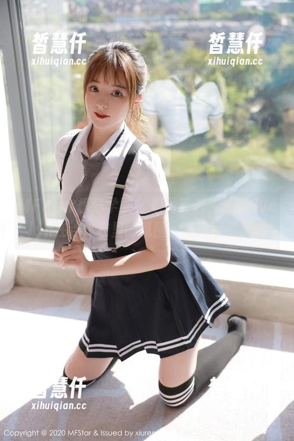 MFStar模范学院 - 原图直击，艾莉Evelyn在连体衣里的氛围，资源可不少哦