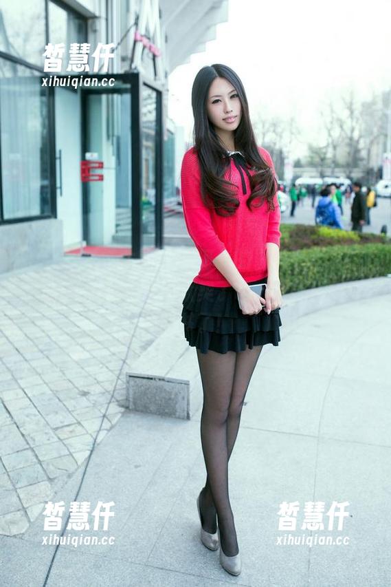 TuiGirl推女郎 - 何何夕的白丝私拍，摄影师和模特也太有默契了吧，图集都快要出书了！