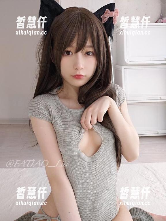 发条少女yoki 发条少女yoki的豹纹睡衣自助餐——免费原图随便拿,搭配零食更好看!