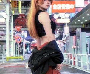 连体衣+特软儿Sona，私拍图片再来一组，太具有视觉冲击力了！