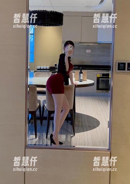 微密圈 - 性感蝴蝶全集，脸红Dearie给你一个新视角，妩媚得就像在对你眨眼